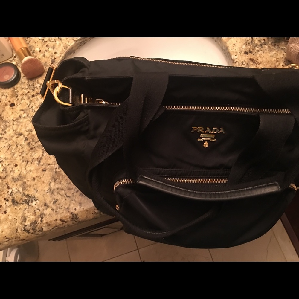 Prada diaper Bag!